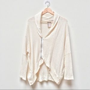 Dolan Ivory Cocoon Sweater- Anthropologie
